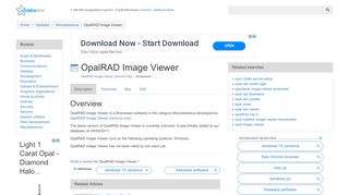 
                            9. OpalRAD Image Viewer - Download