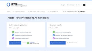 
                            4. OPAN® - Alters- und Pflegeheim Allmendguet