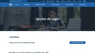 
                            6. Opções de Login - UNASP - Centro Universitário Adventista ...