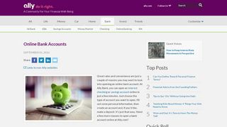 
                            4. Open a Bank Account Online: Online Banking | Ally