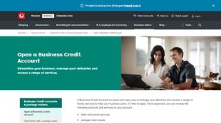 
                            4. Open a Business Credit Account - Australia Post