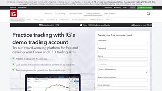 
                            3. Open a CFD & Forex Demo Trading Account - South Africa