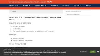 
                            9. Open Computer Lab FLB G8D | ATLAS - Applied Technologies for ...