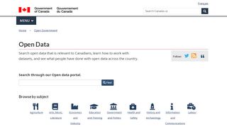
                            6. Open Data - Open Government