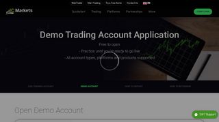 
                            8. Open Demo Account | IC Markets