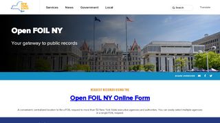 
                            8. Open FOIL NY | The State of New York - NY.gov