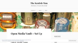 
                            11. Open Media Vault – Set Up – The Kentish Man