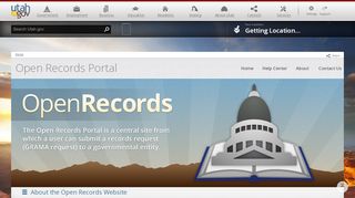 
                            1. Open Records Portal - Utah.gov