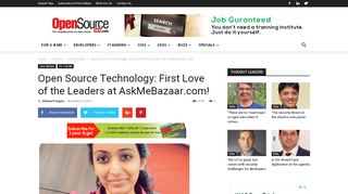 
                            5. Open Source Technology: First Love of the Leaders at ...