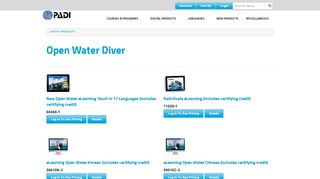 
                            9. Open Water Diver - Professional Association of …