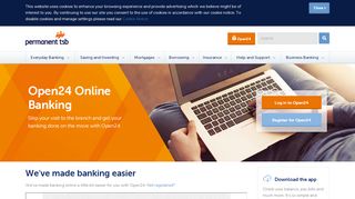 
                            8. Open24 Online Banking - permanent tsb | Personal & …