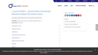 
                            4. OpenAIRE | Jurnal UMSU - Jurnal Online Universitas Muhammadiy