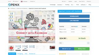
                            8. OpenCart Connect with Facebook - Openix.io