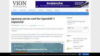 
                            7. openerp-server.conf for OpenERP 7 explained - VION ...