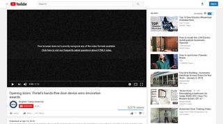 
                            8. Opening doors: Portal's hands-free door device wins innovation ...