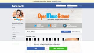 
                            5. OpenMusicSchool - Videos | Facebook