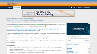 
                            5. OpenPS3FTP v4.0 PS3 FTP Homebrew App Updates by Jjolano ...