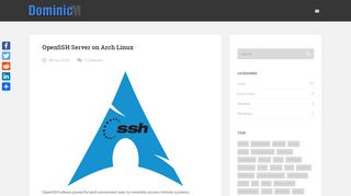 
                            6. OpenSSH Server on Arch Linux | DominicM