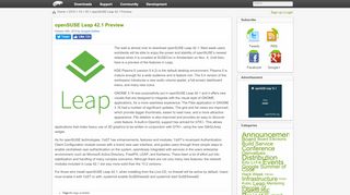 
                            9. openSUSE Leap 42.1 Preview - news.opensuse.org