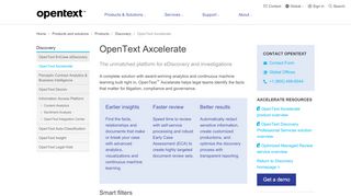 
                            5. OpenText Axcelerate eDiscovery | OpenText