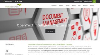 
                            9. OpenText Intelligent Capture (formerly Captiva) Software | MetaSource