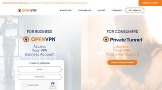 
                            10. OpenVPN Login | The Open Source VPN
