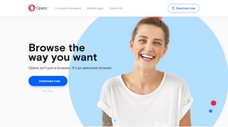 
                            6. Opera Browser | Faster, Safer, Smarter Web Browser …