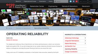 
                            5. Operating Reliability - Southwest Power Pool