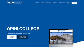 
                            6. Opihi College Website and Parent Portal Case Study - Inbox Design