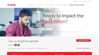 
                            2. Opportunities at Airtel