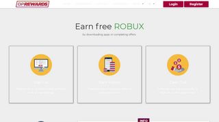 
                            6. OPRewards - Earn Free Robux!