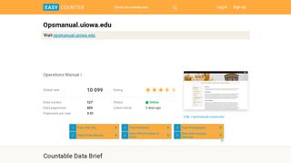 
                            7. Opsmanual.uiowa.edu: Operations Manual - Easy Counter