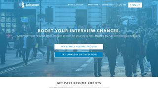 
                            6. Optimize Your Resume and Boost Interview Chances - Jobscan