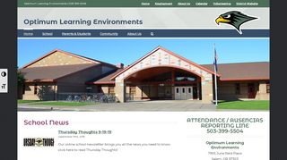 
                            9. Optimum Learning Environments: Home