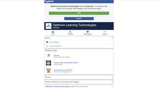 
                            6. Optimum Learning Technologies - Home | Facebook