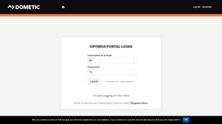 
                            1. Optimus Portal – Please log in or Register for an Optimus ...