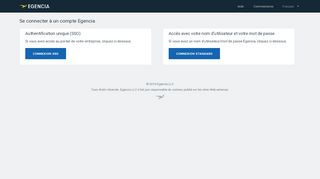 
                            1. Option de connexion | Egencia - splunk.egencia.fr