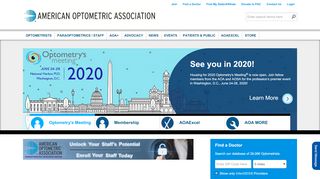 
                            2. Optometrists - American Optometric Association