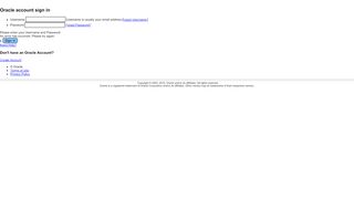 
                            2. Oracle account sign in - Oracle BeehiveOnline