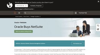 
                            8. Oracle and NetSuite | Oracle Australia