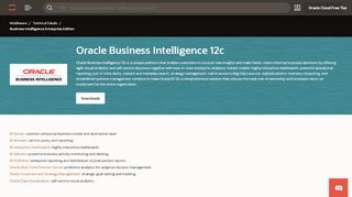 
                            6. Oracle Business Intelligence Enterprise Edition