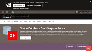 
                            6. Oracle Database Express Edition | Oracle Brasil