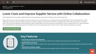 
                            7. Oracle iSupplier Portal | Oracle Products