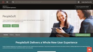 
                            4. Oracle PeopleSoft Applications | Oracle