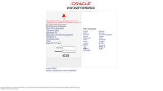 
                            1. Oracle | PeopleSoft Enterprise Sign-in - Circle K