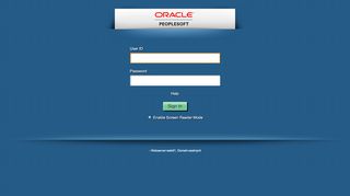 
                            3. Oracle PeopleSoft Sign-in - Alberta Health Services