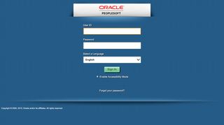 
                            2. Oracle PeopleSoft Sign-in - Americold