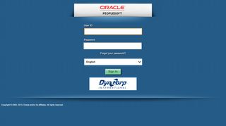 
                            4. Oracle PeopleSoft Sign-in - people.dyn-intl.com