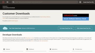 
                            1. Oracle Software Downloads | Oracle