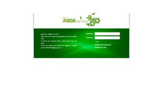 
                            11. Oracle UK Login - www.asda.com